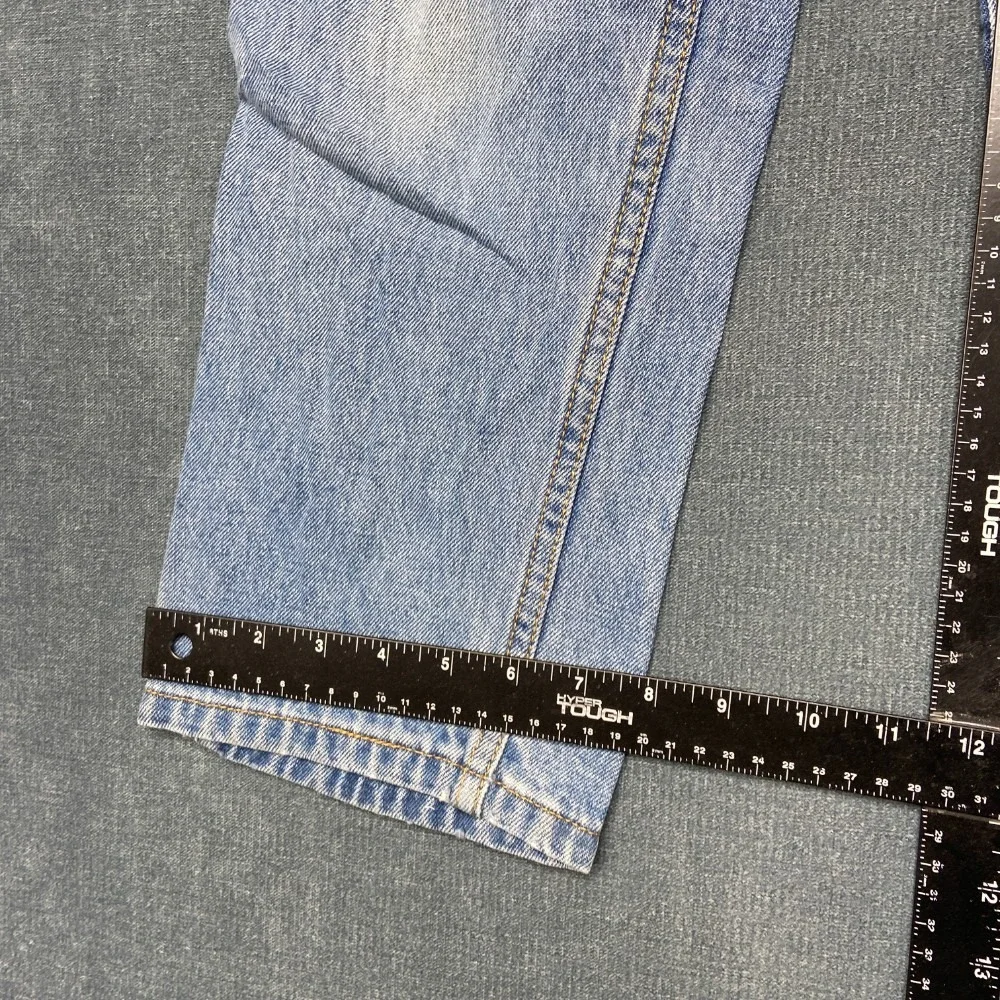 Vintage Levi's 550 Jeans Boys 10 Slim Fit 23x25 Blue Denim Cotton Straight Leg